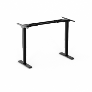 StudyDesk Pro Large Familie - kleur-frame: Zwart (RAL9005)