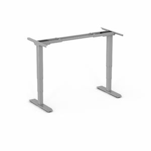 StudyDesk Pro Large Familie - kleur-frame: Zilver (RAL7045)
