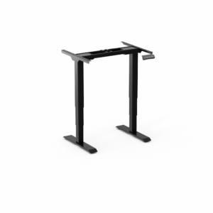 StudyDesk Pro Small Familie - kleur-frame: Zwart (RAL9005)