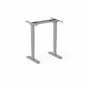 StudyDesk Pro Small Familie - kleur-frame: Zilver (RAL9006)