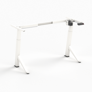 YDesk Familie - kleur-frame: Wit (RAL9005)