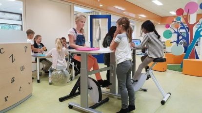Deskbike Small Klein Bureaufiets voor in de klas